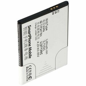 Helyettesítő akku Hisense T912 Li37130C 3, 7V 1450mAh mobiltelefon Li-Ion kép