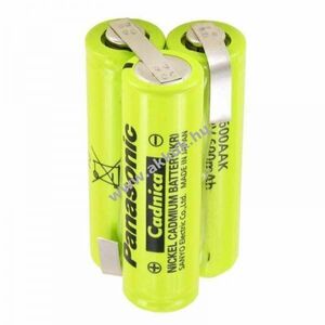 Helyettesítő akku Konfektion AA Mignon ceruza 3, 6V 600mAh forrfül akkupakk NiCd kép