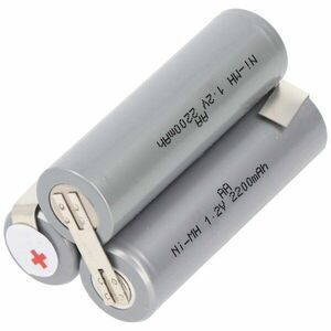 Helyettesítő akku AA Mignon ceruza akkupakk 3, 6V 1900-2100mAh forrfüllel NiMH kép