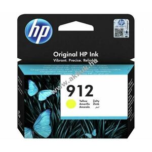 Eredeti HP tintapatron NR.912/3YL79AE sárga nyomtató kép