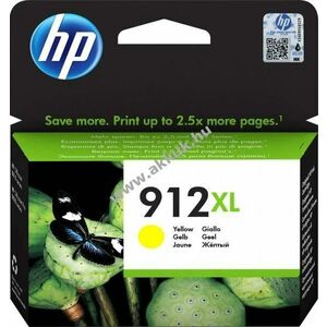 Eredeti HP tintapatron NR.912XL/3YL83AE sárga nyomtató kép