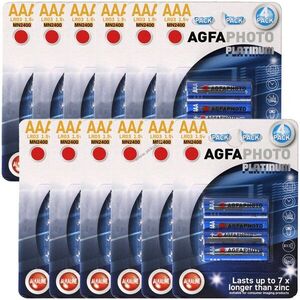 AgfaPhoto AAA (mikro) LR03 Platinum 4db/csomag elem alkáli kép