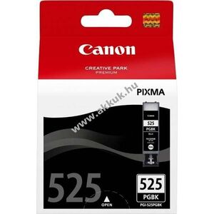 Eredeti Canon tintapatron PGI-525PGBK 19ml fekete nyomtató kép