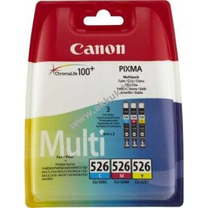 Eredeti Canon tintapatron multipack CLI-526C/526M/526Y nyomtatóhoz kép