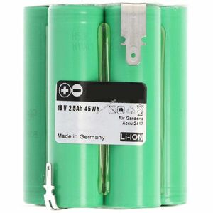 Helyettesítő akku Gardena AccuCut 2417 18V 1600mAh kerti gép Li-Ion kép