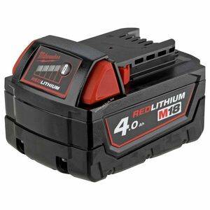 Eredeti Milwaukee M18 M18B5 18V 4, 0Ah szerszámgép akku Li-Ion kép