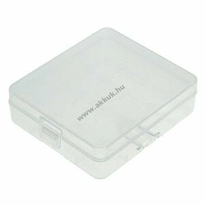 Universal AccuSafe tárolódoboz 1-4 darab 18650 Li-Ion akku maximum 68 mm hosszúságig kép