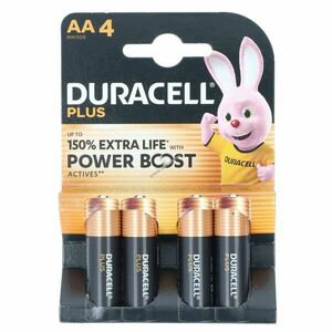 Duracell Plus Power AA Mignon ceruza elem, hagyományos elem 4db/csomag kép