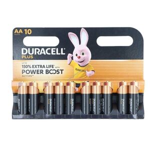 Duracell Plus Power MN1500 AA Mignon ceruza elem 10db/csomag kép