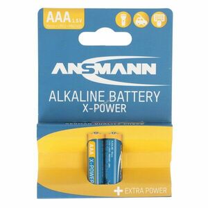 Ansmann hagyományos elem AAA (Micro) LR3 2db/csomag alkáli kép