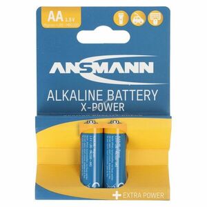 Ansmann X-Power AA Mignon ceruza LR6 2db/csomag hagyományos elem alkáli kép