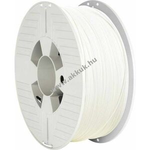 Verbatim PLA 3D nyomtató filament 1, 75mm 1kg fehér (RAL 9003) kép