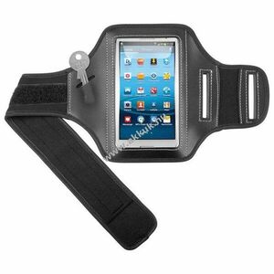 Sportbag karpánt tok Samsung Galaxy S2 S3 i9300 S4 S5 mobiltelefon fekete kép