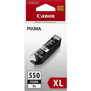 Eredeti Canon tintapatron PGI-550PGBK XL 22ml fekete nyomtató kép