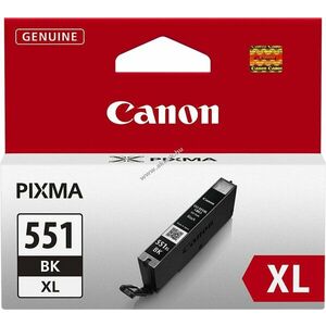 Eredeti Canon CLI-551BK XL 11ml fekete tintapatron nyomtató kép
