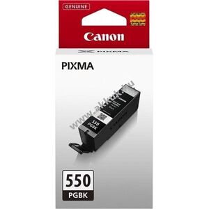 Eredeti Canon PGI-550PGBK tintapatron 15ml fekete nyomtató kép
