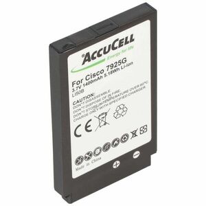 Helyettesítő akku Cisco CP-7925G CP-7725 74-5469-01 U8ZBAE12 3, 7V 1400mAh mobiltelefon Li-Ion kép