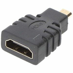 High Speed HDMI adapter HDMI A aljzat micro-HDMI D dugó Ethernet ARC 3D aranyozott érintkezők kép