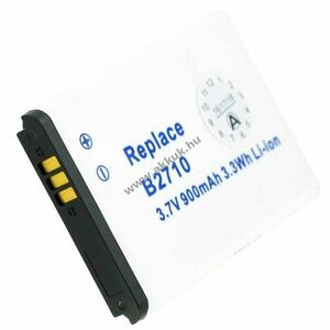 Helyettesítő akku Samsung GT-B2710 AB803446BU mobiltelefon 49, 4x34, 0x5, 8mm kép