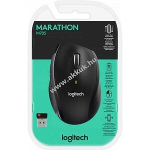 Logitech M705 Marathon vezeték nélküli egér Unifying szürke lézeres 1000dpi 7 gomb kép