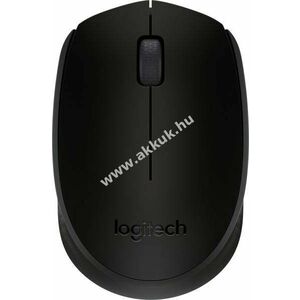 Logitech B170 vezeték nélküli optikai egér 1000dpi 3 gombos fekete kép
