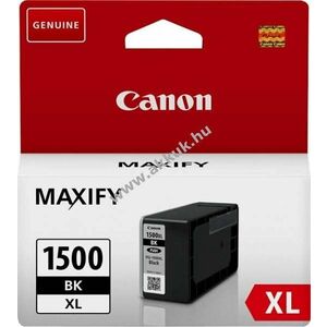Eredeti Canon PGI-1500BK XL 34, 7ml fekete tintapatron nyomtató kép