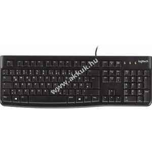 Logitech K120 USB billentyűzet fekete (DE) üzleti kép