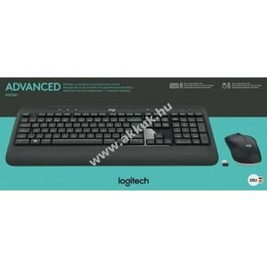 Logitech MK540 vezeték nélküli billentyűzet és egér szett Unifying DE fekete optikai 1000dpi kép
