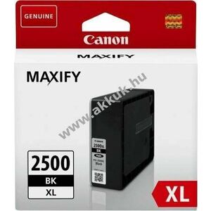 Eredeti Canon PGI-2500BK XL 70, 9ml fekete tintapatron nyomtató kép