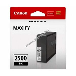 Eredeti Canon tintapatron PGI-2500BK 29, 1ml fekete nyomtató kép