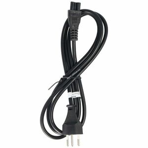Svájci hálózati kábel IEC 320 C5 svájci dugó Typ J 1, 8m fekete H03VV-F3G 0, 75mm² 10A 250V kép