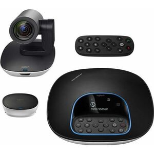Logitech ConferenceCam GROUP HD 1080p USB Bluetooth távirányítóval fekete kép