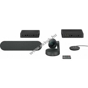Logitech ConferenceCam Rally készlet 4K 3840x2160 USB Bluetooth grafit mikrofon hangszóró hub kép