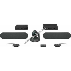 Logitech RALLY Plus videokonferenciarendszer 4K USB HDMI Bluetooth grafit kép