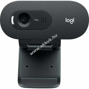 Logitech webkamera C505e HD 720p 30FPS USB fekete üzleti kép