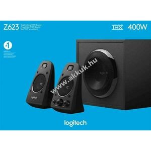 Logitech Z623 2.1 hangrendszer 200W THX fekete kép