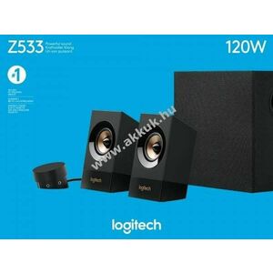 Logitech Z533 2.1 hangszórórendszer fekete kép