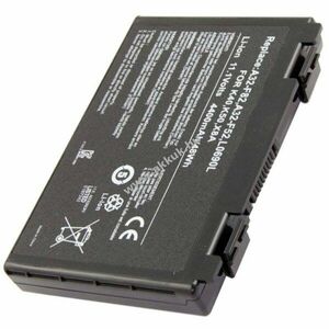 Helyettesítő akku ASUS A32-F82 F52 K50 K40 11, 1V 4400mAh laptop kép