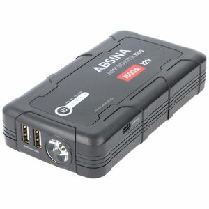Absina Jumpstarter 1500 14, 8V 2500mAh 1500A powerbank LED 2xUSB 5V/2, 4A Li-Ion kép