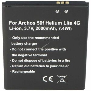 Helyettesítő akku Archos AC50FHE AC50FHELI 50f Helium Lite 4G GX395872 mobiltelefon kép
