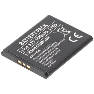 Helyettesítő akku Sony BST-33 3.7V 1000mAh mobiltelefon Li-Ion kép