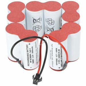 Helyettesítő akku Dirt Devil M695 porszívó 12V 3000mAh NiMH kép