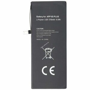 Helyettesítő akku Apple iPhone 6S Plus 616-00045 2750mAh 10.5Wh mobiltelefon kép