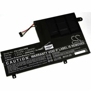 Helyettesítő laptop akku Lenovo Yoga 510 Yoga 510-14IKB L15L2PB1 7, 6V 4600mAh Li-Ion kép