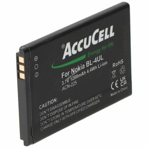 Helyettesítő akku Nokia BL-4UL Nokia Lumia 225 Asha 225 mobiltelefon Li-ion kép