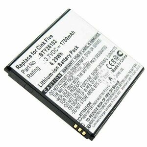 Helyettesítő akku Mobistel Cynus T5 BTY26182 BTY26182Mobistel/STD 3, 7V 1700mAh mobiltelefon Li-Ion kép