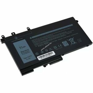 Helyettesítő laptop akku Dell Latitude 5480/5490 4YFVG 11, 4V 4500mAh kép
