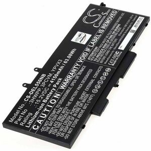 Helyettesítő laptop akku Dell Latitude 5401/Latitude 14 5410 3HWPP 15, 2V 4150mAh kép