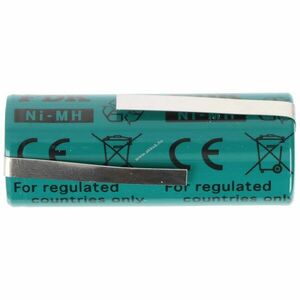 Helyettesítő akku Braun Oral-B Triumph 4/5A 43x17mm borotva és fogkefe NiMH kép