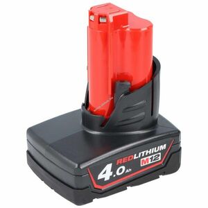 Eredeti Milwaukee M12 B4 szerszámgép akku 12V 4000mAh 932430065 Li-Ion kép